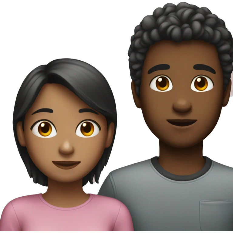 girl and boy emoji