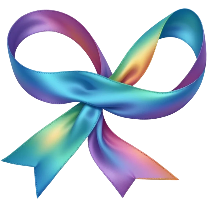 Ribbon of same design in all colors emoji