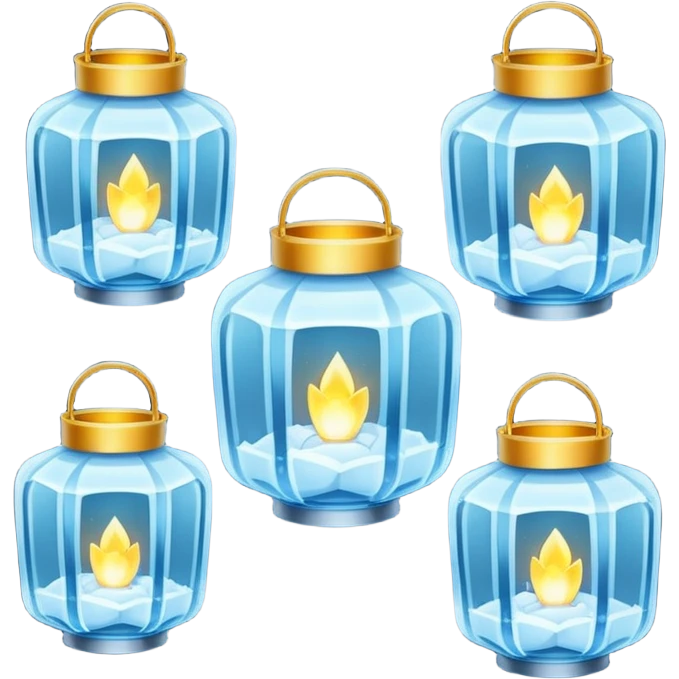 Ice Lanterns emoji
