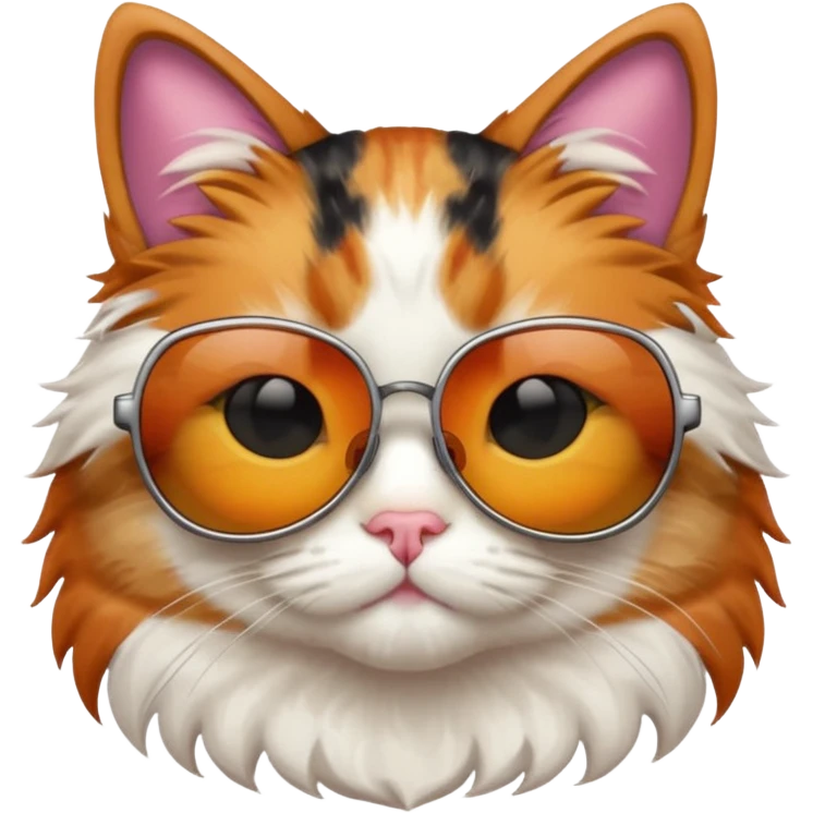 Cat wearing sunglasses emoji