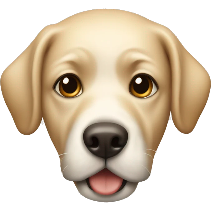 Dog Beige Maltester Bichln  emoji