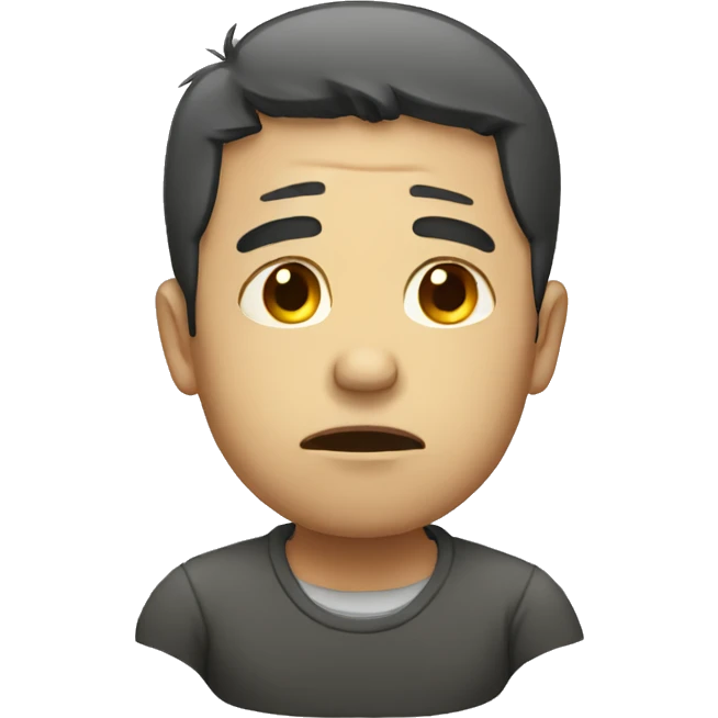 sad person emoji
