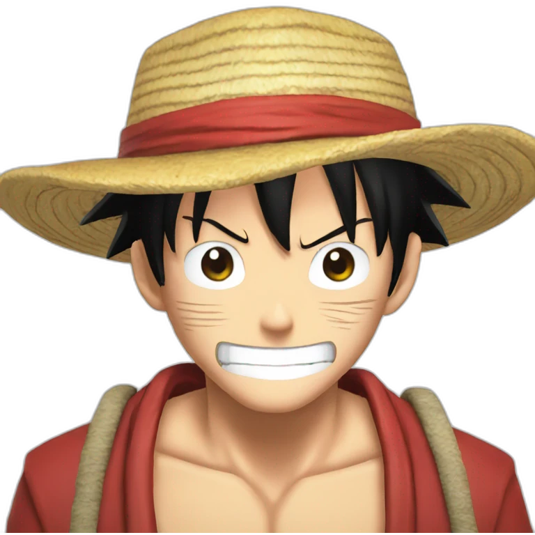 Luffy one piece emoji