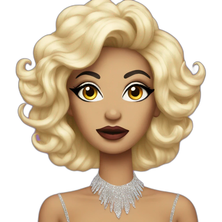 Drag queen emoji