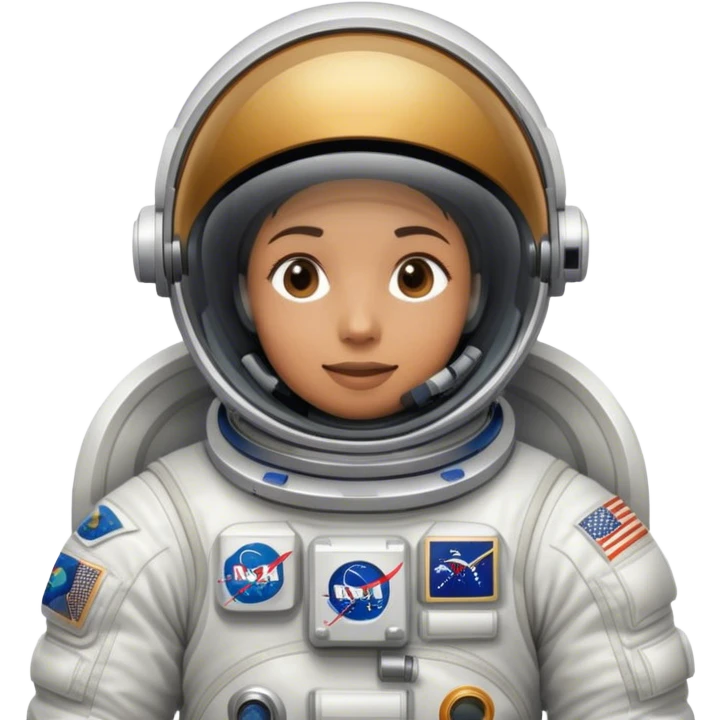 👨‍🚀 Cinematic Realistic Astronaut – A highly detailed depiction of an astronaut in a state-of-the-art space suit, floating weightlessly in the vast expanse of space. The reflective visor hides the face so we do not see the astronauts face, while intricate suit details and soft lighting create an immersive sense of realism. emoji