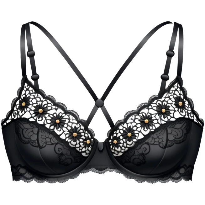 A bra emoji