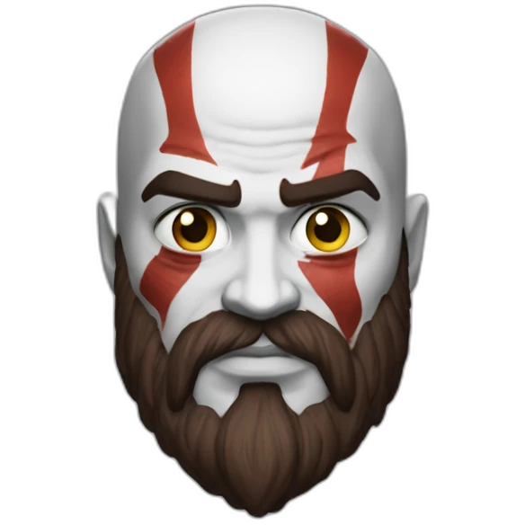 kratos god of war emoji