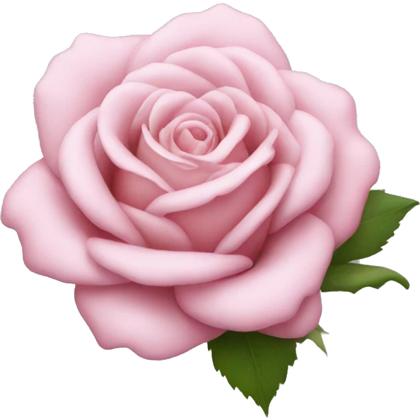 Misty pink rose flower emoji