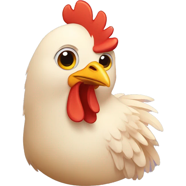 chicken emoji