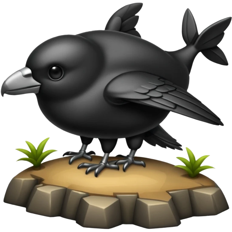 Mancuerna vista desde el ángulo derecho emoji