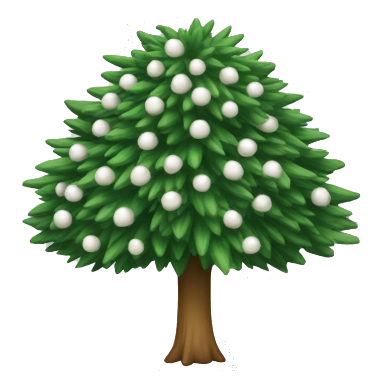 Sapin blanc emoji