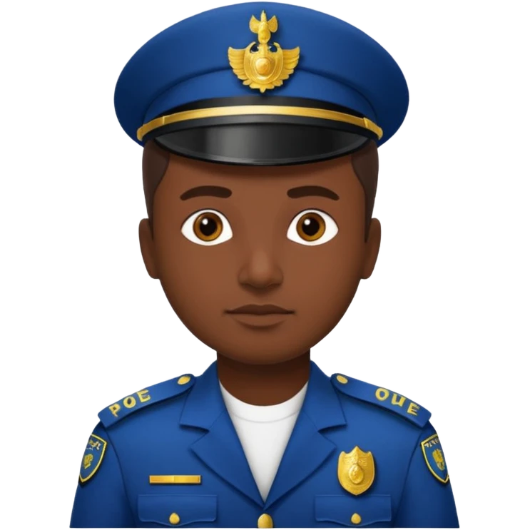 Round Pilate red background center in sindh police in capital emoji