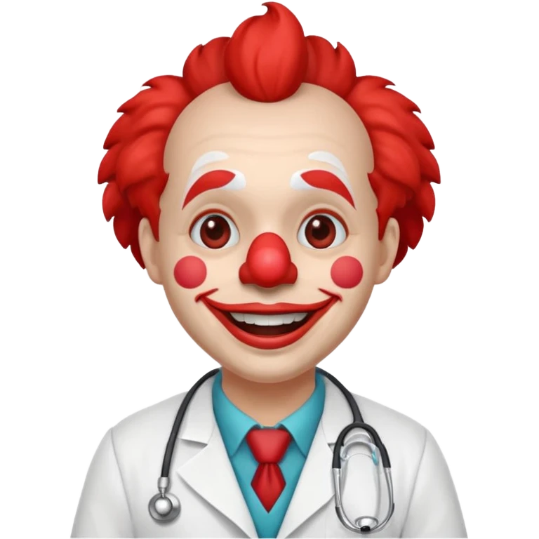 Доктор клоун emoji