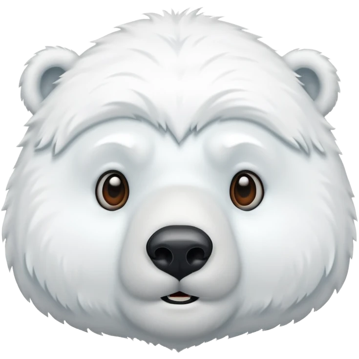 Polar bear emoji