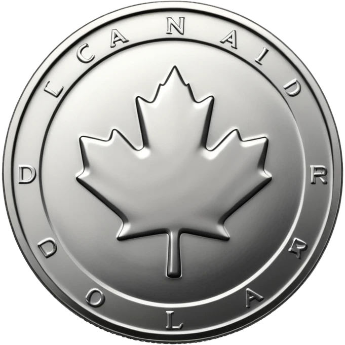 Un Dolar canadiense  emoji