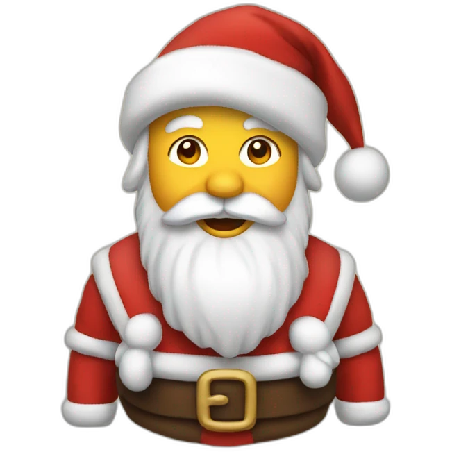 santa caluse emoji