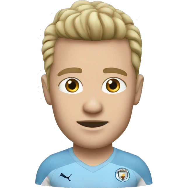 De bruynne Manchester City emoji