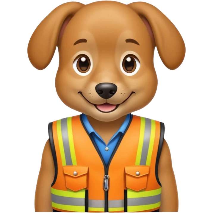 dog handler emoji