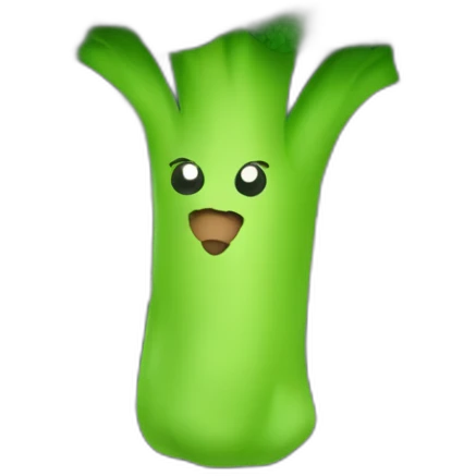 Broccoli stuffed animal emoji