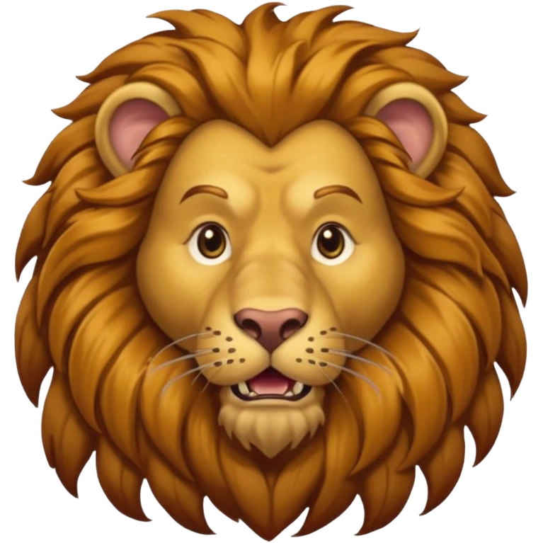 The Cowardly Lion from the Wizard of Oz emoji