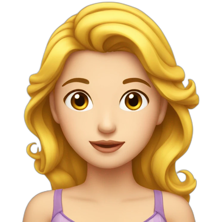 Belle fille emoji