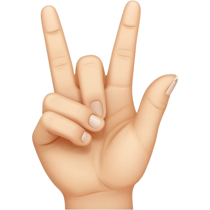 give me someone sticking up the middle finger  emoji