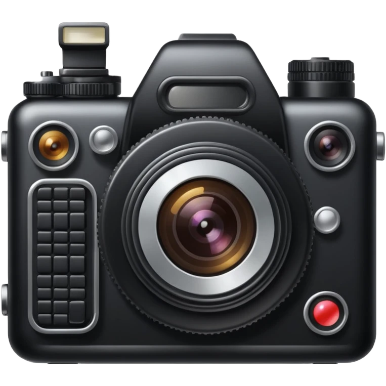 The camera has many buttons emoji
