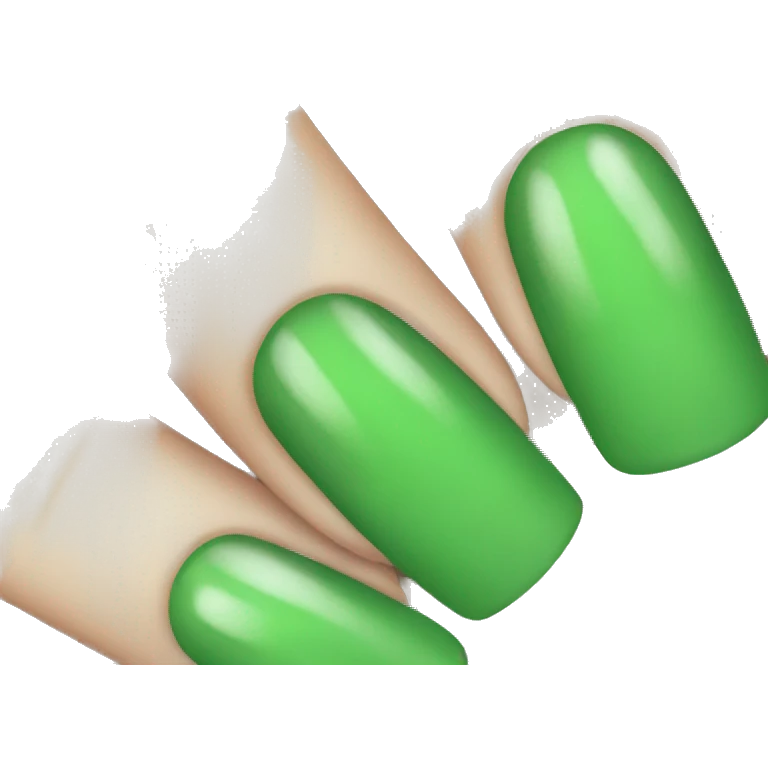 green nails emoji