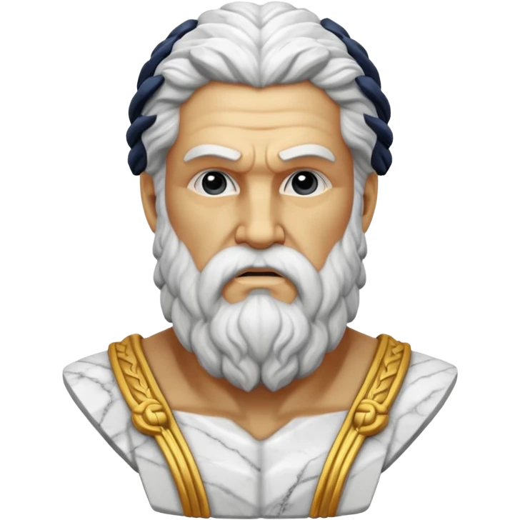 Bust of Zeus emoji
