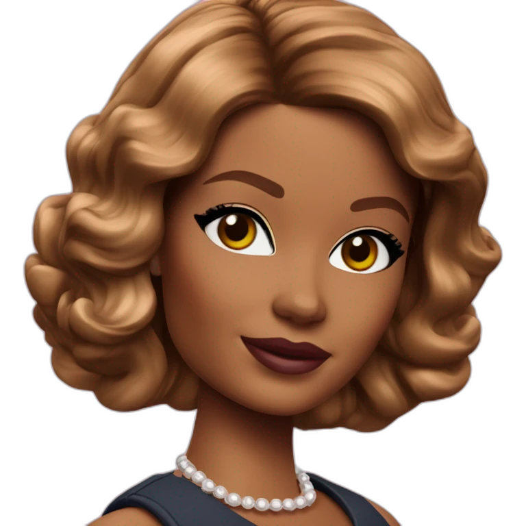 Claudette Gordon barbie emoji