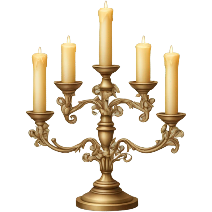 Gorgeous elegant candelabra  emoji