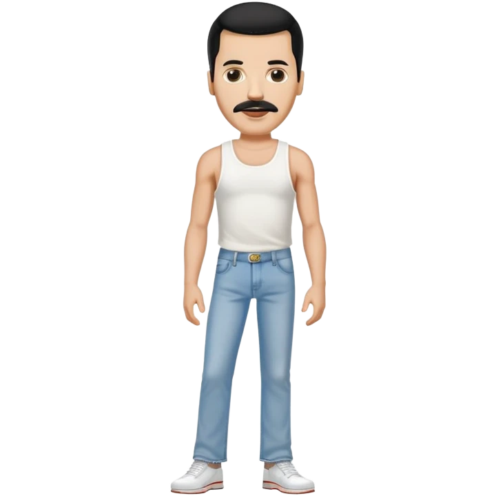 freddie mercury full body emoji