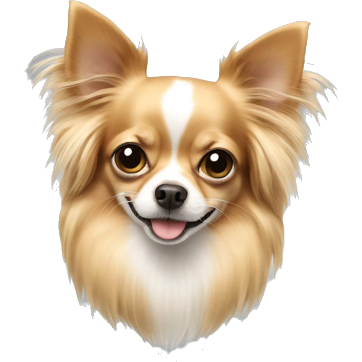 Long-haired chihuahua emoji