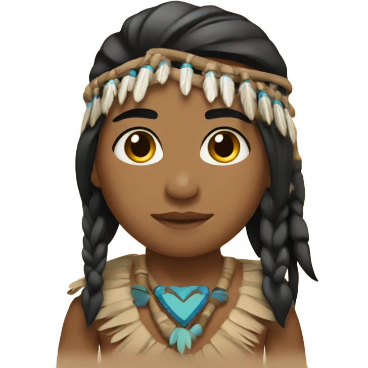Native American love emoji