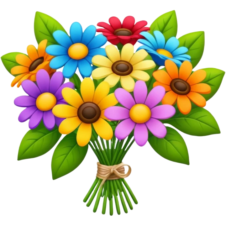Flower power emoji