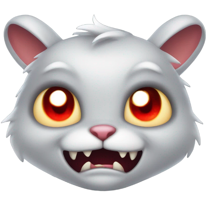 Rabit being evil emoji