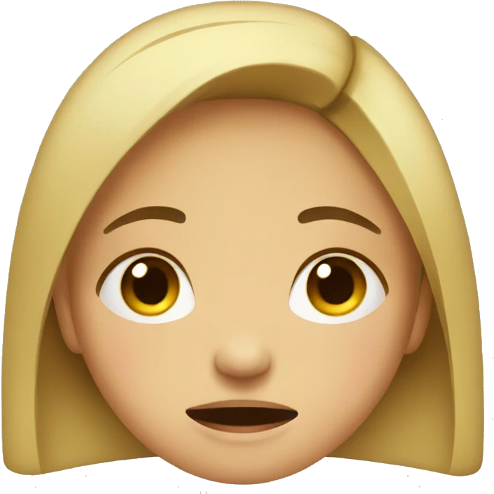 Girl crying  emoji