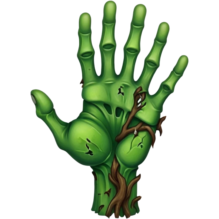 zombie hand emoji