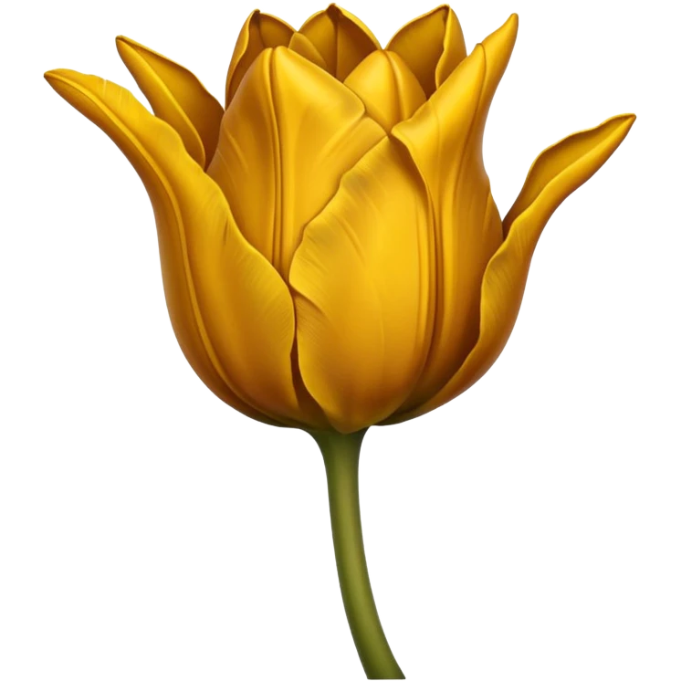 wilted tulip flower yellow dead emoji