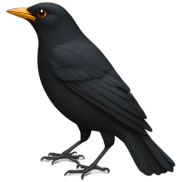 blackbird emoji