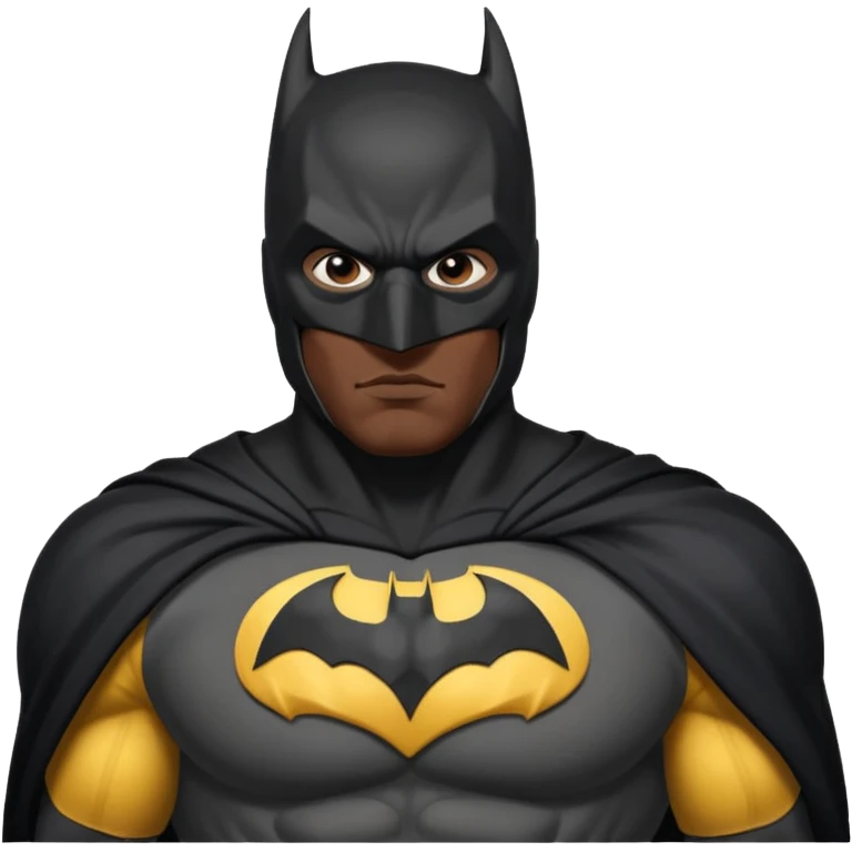 Bat man emoji