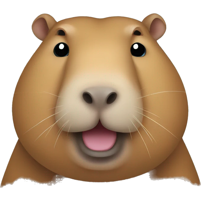 fat capybara emoji
