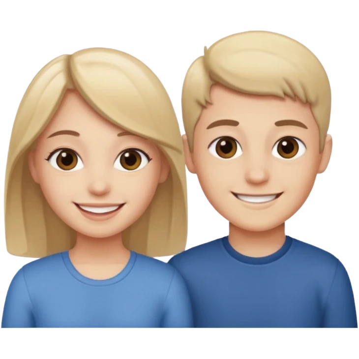 Sister brother emoji