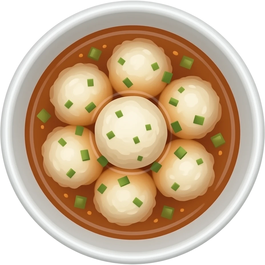 Matzo ball soup emoji