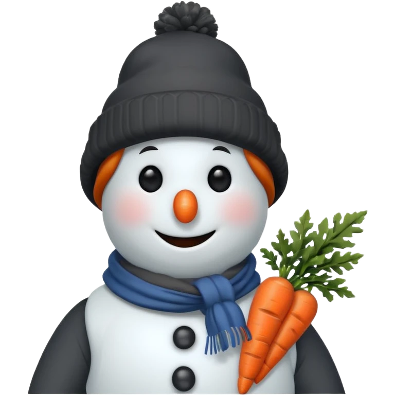 snowman with outfits  emoji