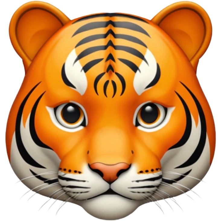 make the tiger cooler, more jazzy emoji