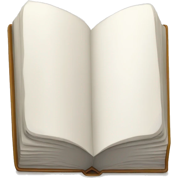 closed book with white cover emoji