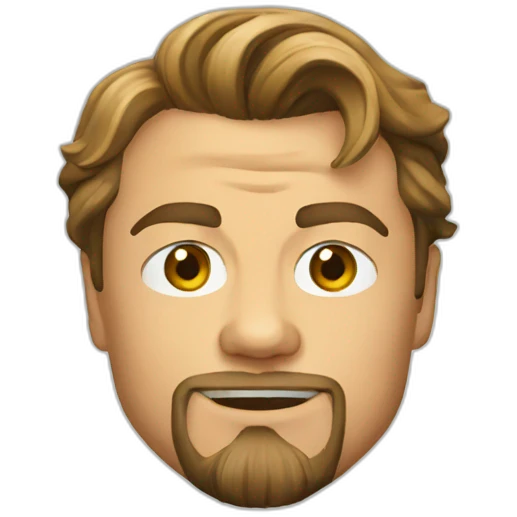 Leonardo dicaprio emoji