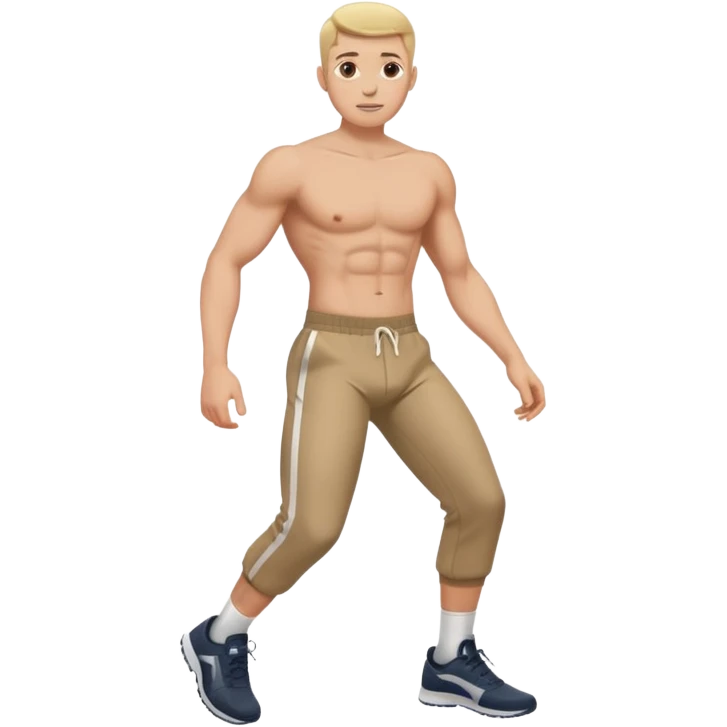 hand on  taking off pants emoji