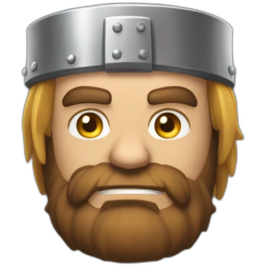Barbare d'élite de clash royal emoji
